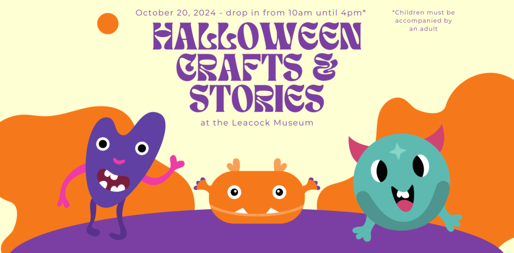 Leacock Museum Halloween crafts