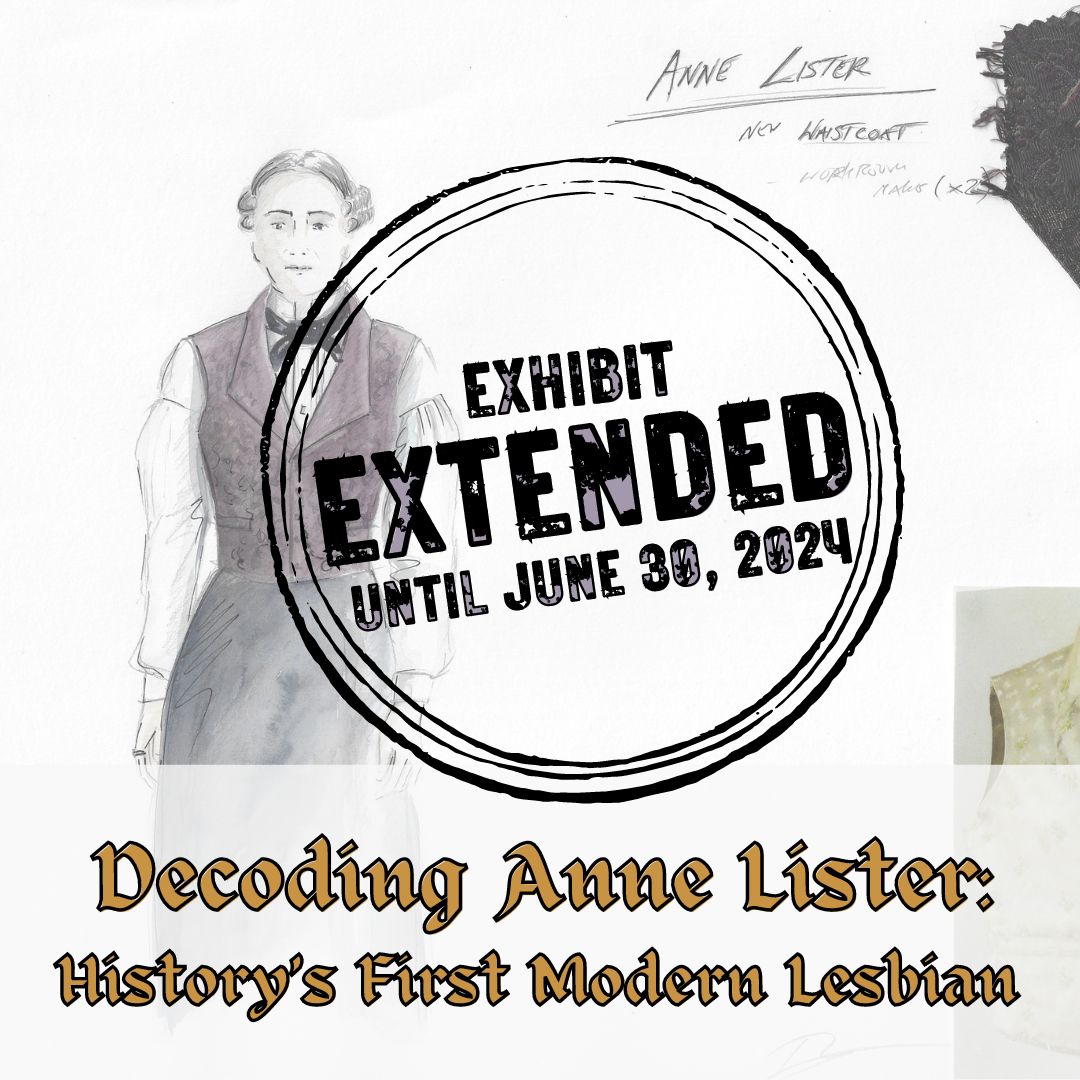 Decoding Anne Lister exhibit