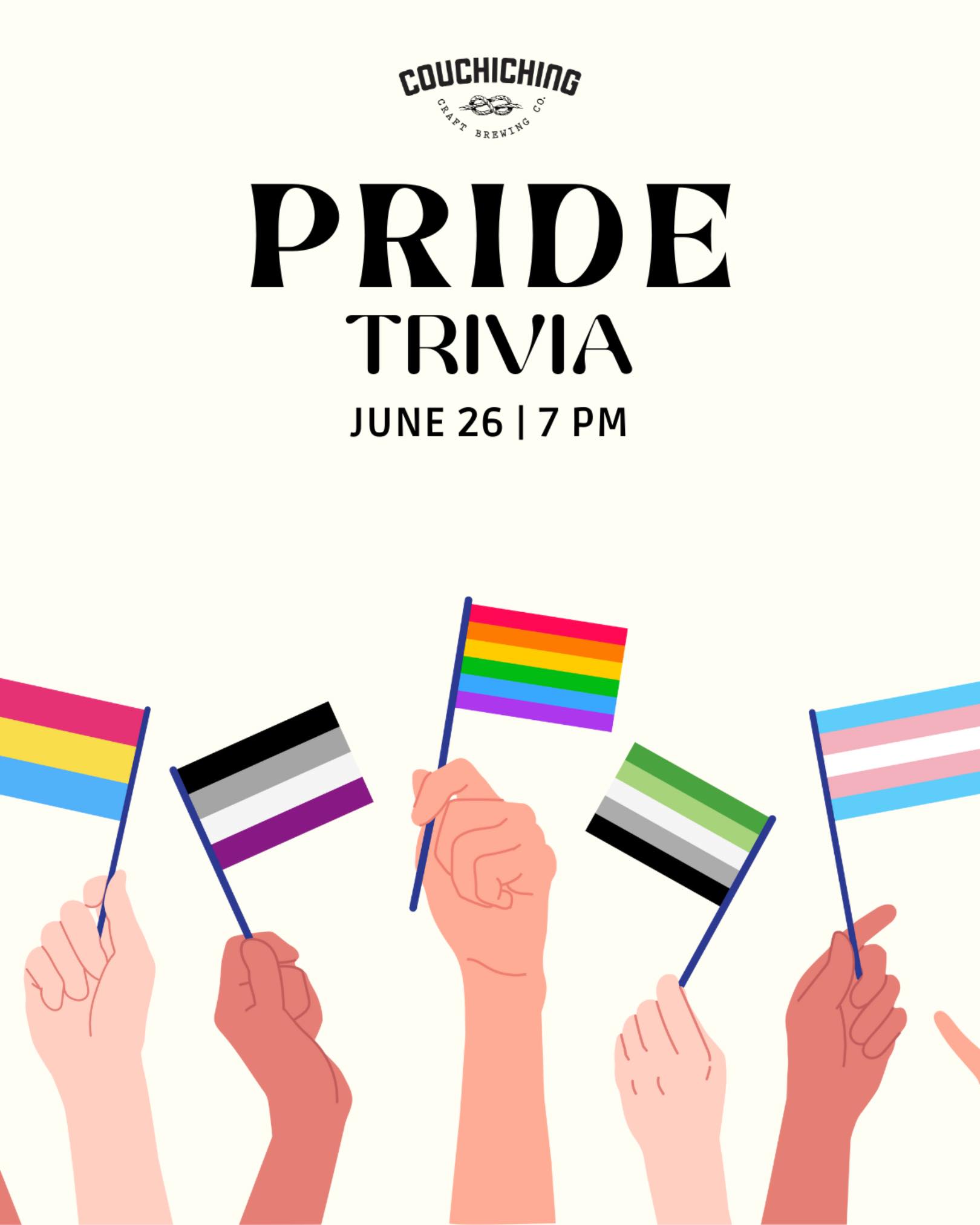 Couchiching Craft Brewing Co Pride Trivia