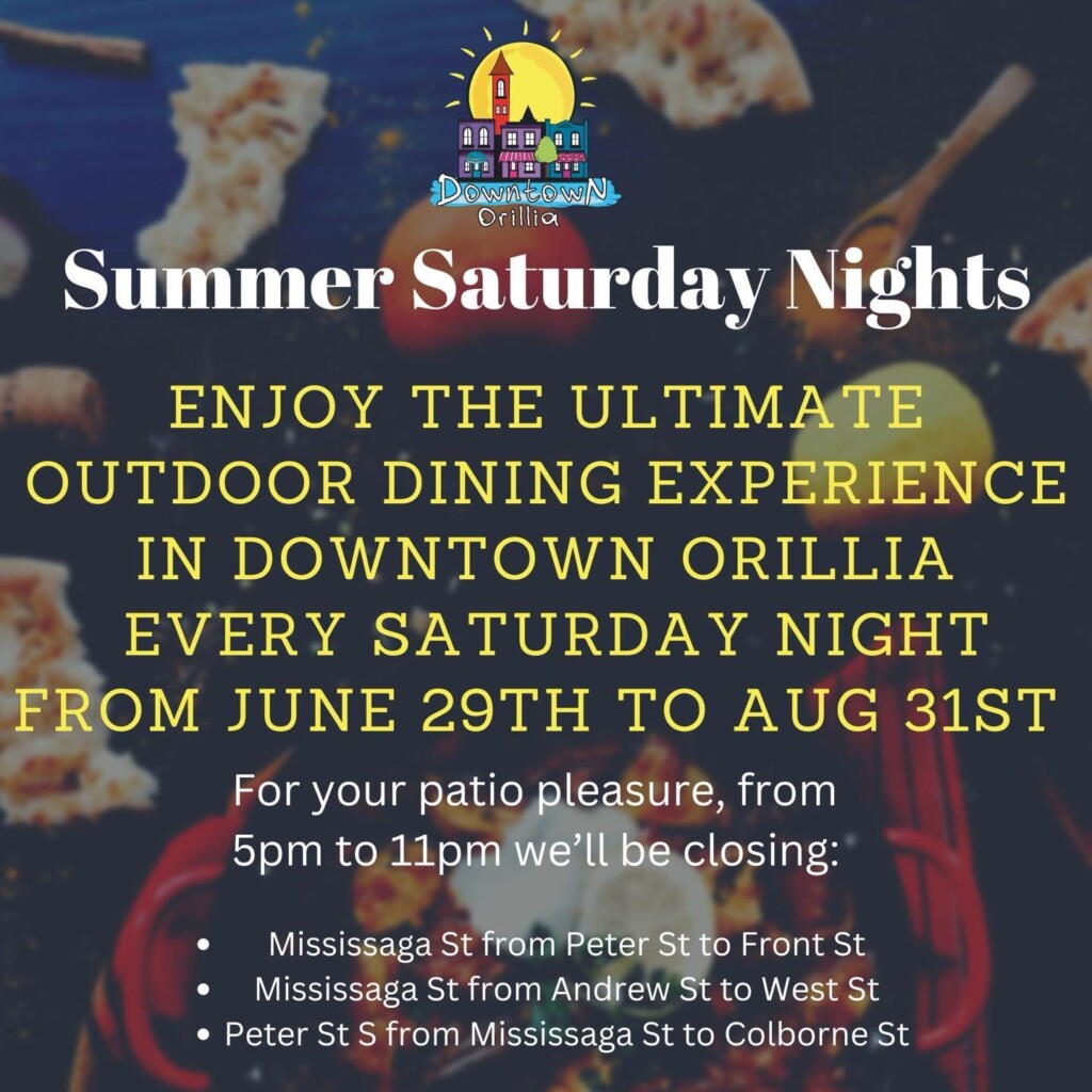Downtown Orillia Summer Saturday Nights