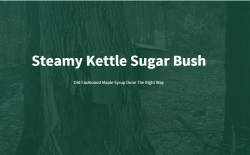 STEAMY KETTLE SUGAR BUSH